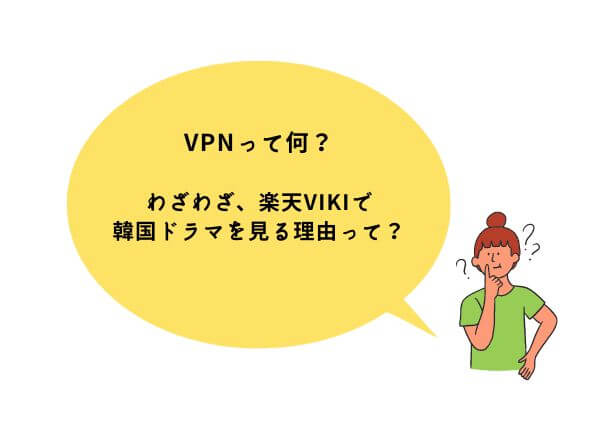 VPN＆楽天VIKI,画像